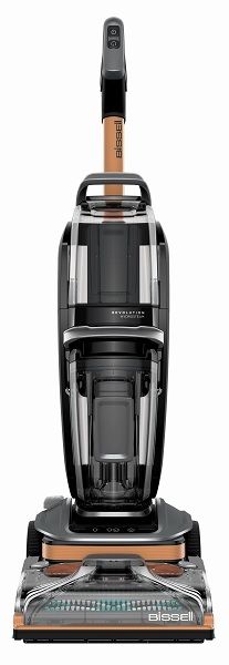 بيسيل مكنسة، بتقنية البخار HydroSteam للتنظيف العميق للسجاد ، 1249واط ، وضع التجفيف السريع 30 دقيقة ، خزانان منفصلان ، أداة ة 2 في 1 تنظف الأوساخ الرطبة والجافة ، سعة خزان المياه النظيفة 3.7 لتر، اللون تيتانيوم / نحاس - 3672E