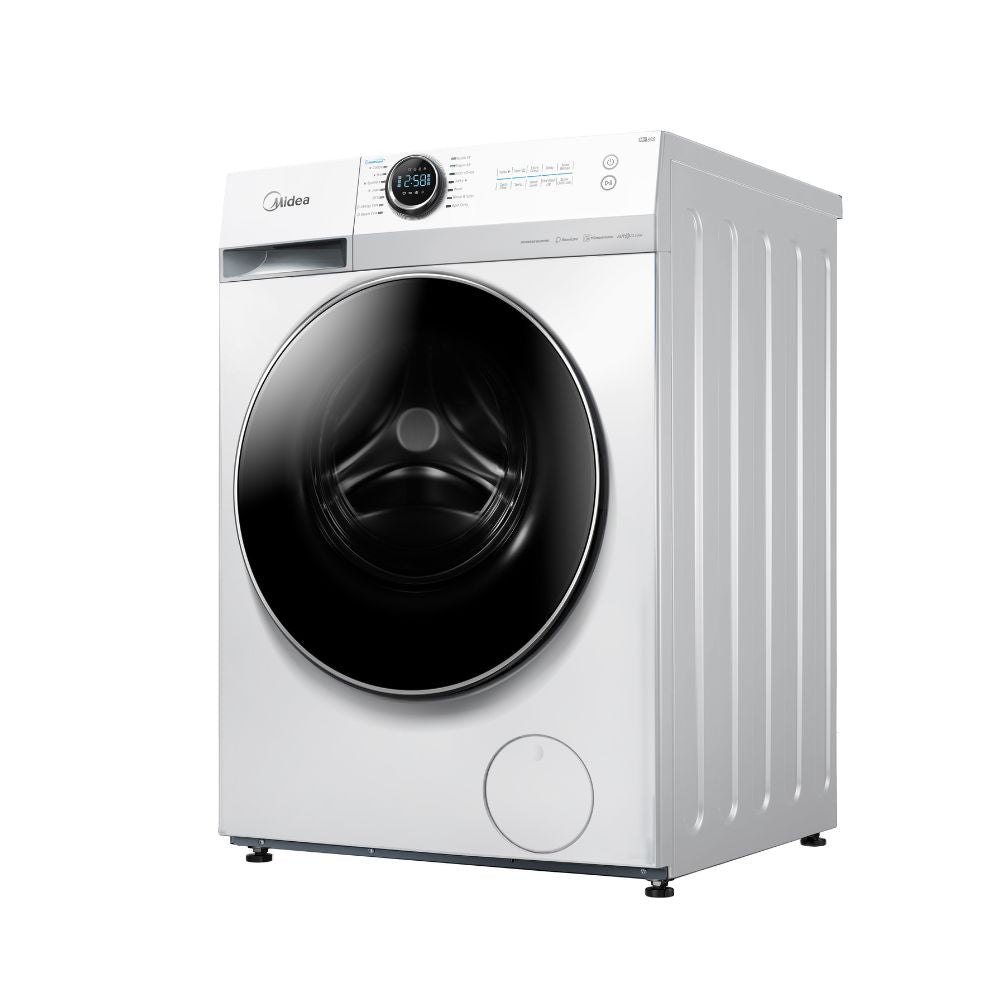 ميديا غسالة فتحة امامية , 8 كجم, 14 برنامج ,تنشيف 75%، عناية بالبخار، غسيل سريع، 1400 دورة في الدقيقة، (انفيرتر)، واي فاي,50/60 هيرتز,أبيض باب اسود,MF200W80W1WSA