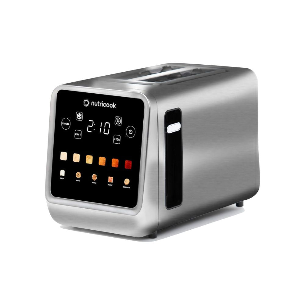 نوتريكوك توستر، محمصة خبز بقطعتين , ستانلس ستيل,NC-TS201