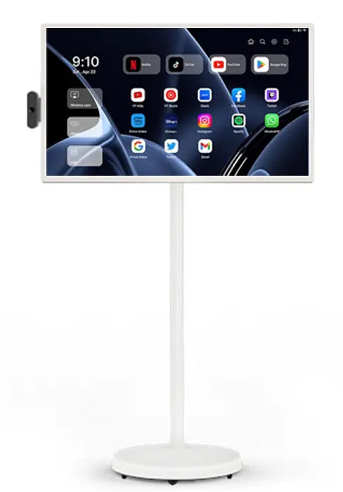 شاشة متنقلة اندرويد لمس ذكية تكتك مع ستاند كاميرا 32 بوصة Taktik Portable Smart Screen 1080p Rotatable Touch Screen