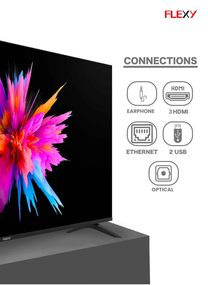 شاشة فلكسي 70 سمارت 4K نظام webOS