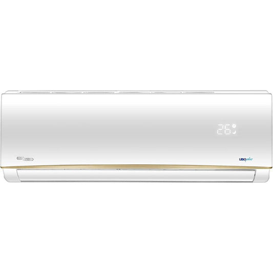 مكيف اسبليت سوبر جينرال جداري م/KSGS243GER حار بارد قدرة 21000 وحدة , أونو , ريش ذهبية , مكثف نحاس , نظام التربو