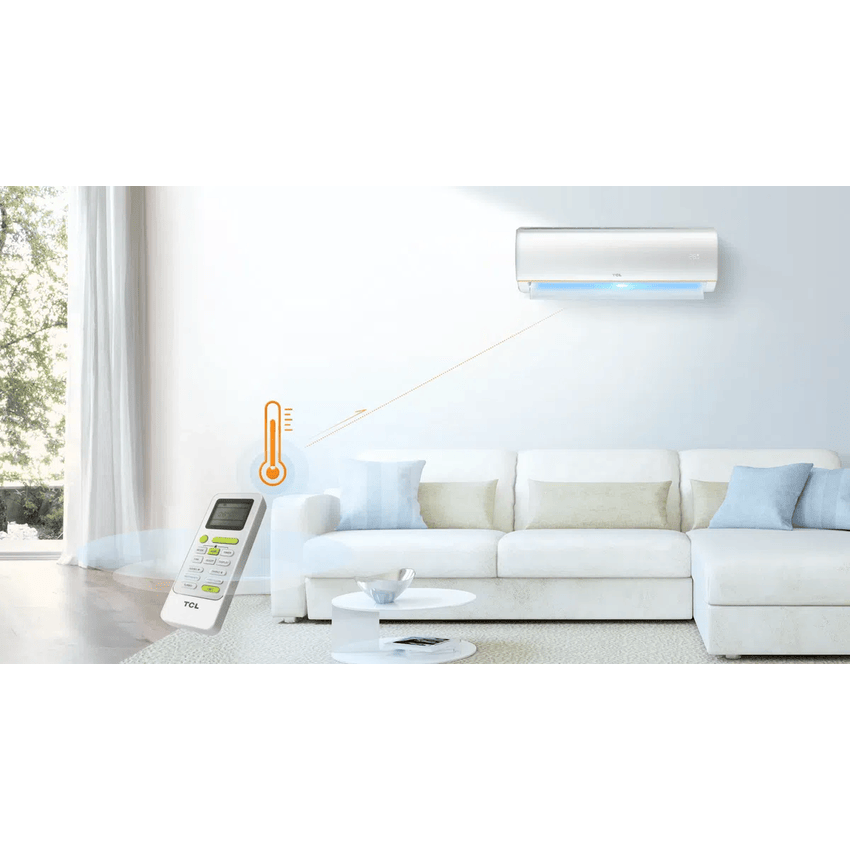 تي سي ال مكيف سبليت – تي سوبر- 18000 وحدة، بارد فقط ، واي فاي، موفر للطاقة، تبريد سريع ، فلتر صحي، أبيض - TAC-18CSU/TSS1