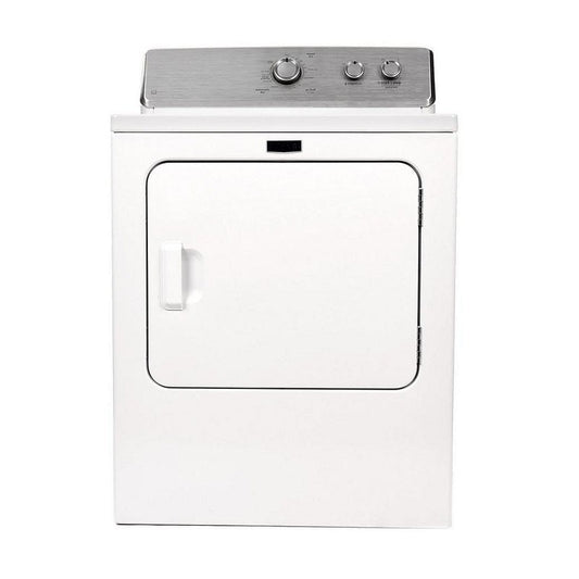 ميتاج نشافة منزلية بالهواء، 7 كجم، تحميل أمامي، أمريكي، أبيض - 4KMEDC420JW