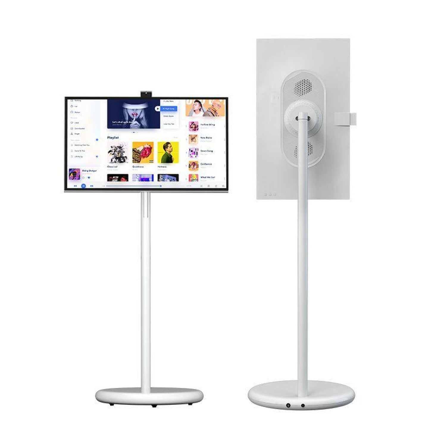 شاشة متنقلة اندرويد لمس ذكية تكتك مع ستاند كاميرا 32 بوصة Taktik Portable Smart Screen 1080p Rotatable Touch Screen